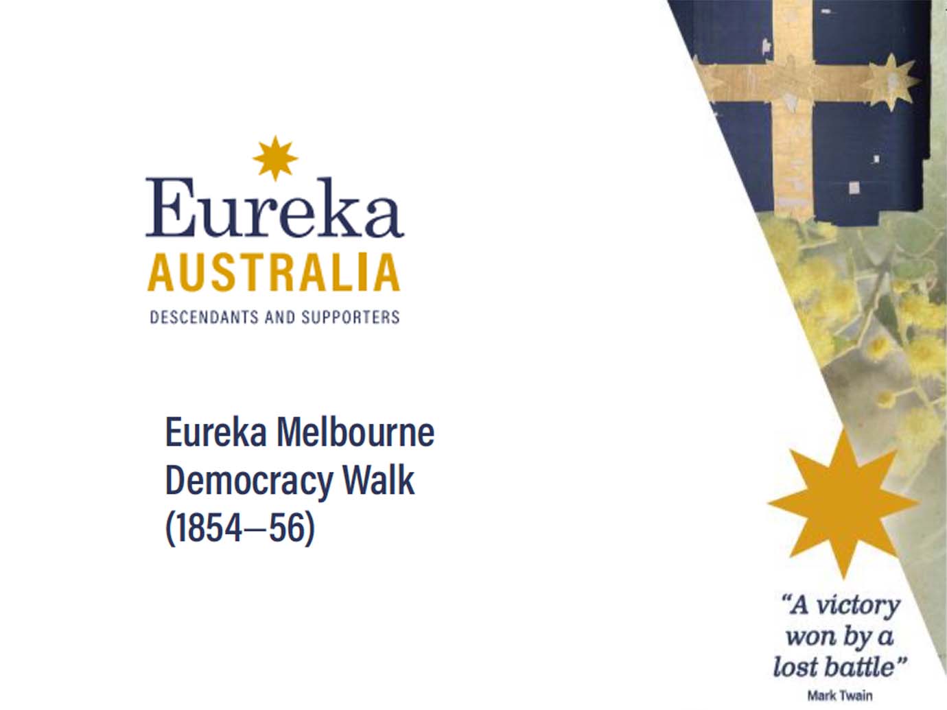 Eureka Melbourne Democracy Walk App Eureka Melbourne Democracy Walk App